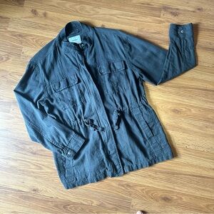 Old Navy Utility Jacket in Dark Gray